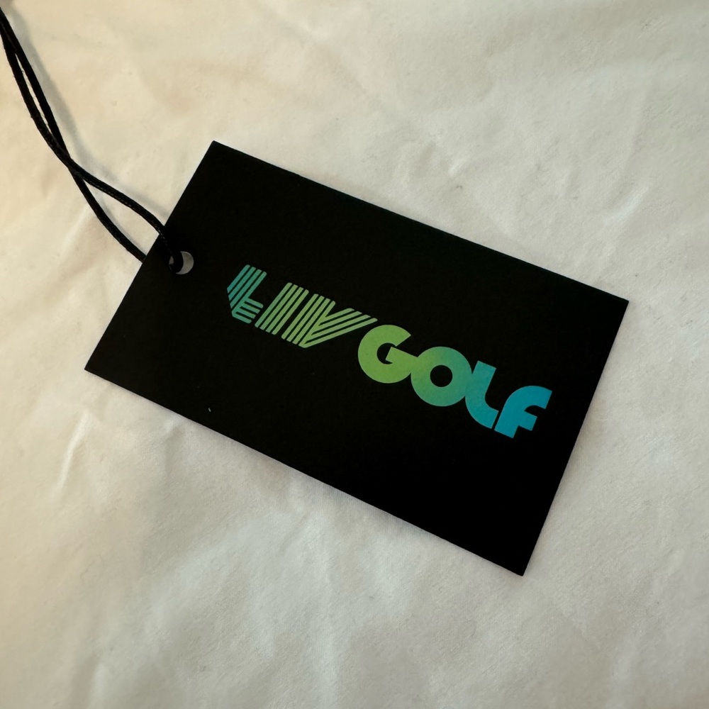 SOLD NEW LIV Golf - Phil Mickelson Hyflyers Polo Shirt Size XL White - Picture 4 of 12